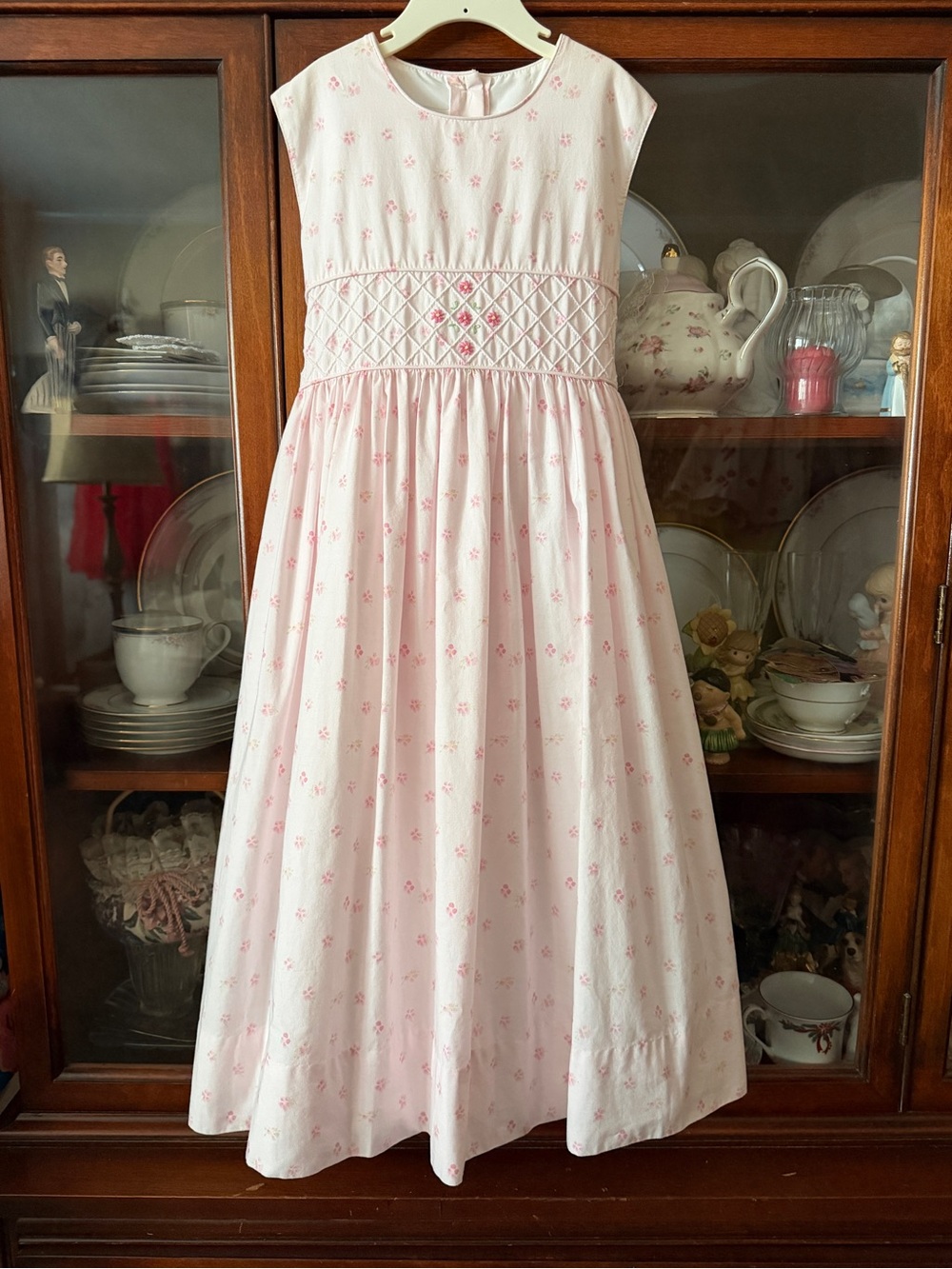 Strasburg Smocked Girls Dress